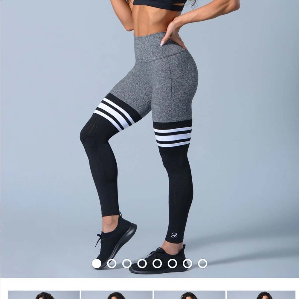 Bombshell sportswear THIGH-HIGHS 'HEATHER' size small